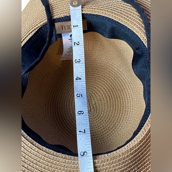 Furtalk Paper Blend Wide Brim Sun Hat Women's Medium - Picture 11 of 11